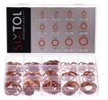 Sada medených tesniacich krúžkov MECHANIC RING SET 2, M5–M20, 300 ks SIXTOL