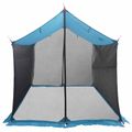 vidaXL Stanový plachty s sieťovými stenami 270 x 210 x 210 cm Modrá