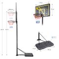 Basketbalový kôš NILS ZDK019E