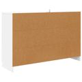 vidaXL Servírovacia skriňa Biela 100 x 30 x 65,6 Kompozitné drevo