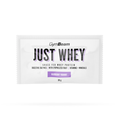 Just Whey Grass-Fed Protein – GymBeam, čučoriedkový jogurt, 30 g