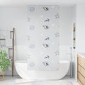 vidaXL Sprchová roleta s kazetou, 100x240 cm, šírka látky 96 cm