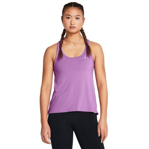 Dámske tielko Knockout Tank Purple - Under Armour, veľkosť M