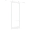 vidaXL Posuvné dvere ORKDAL 83 x 211 cm Biela