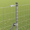 vidaXL Zemný fix pre vonkajší europlot 10 x 1,5 m Pozinkovaná oceľ