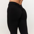 Dámske V-back legíny Fierce Black - GymBeam, veľkosť M