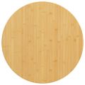 vidaXL Stolová doska Ø70x1,5 cm bambus
