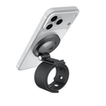 XO universal holder C203 black with adjustable silicone strap for MagSafe