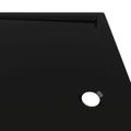 vidaXL Obdĺžniková sprchová vanička z ABS čierna 80x90 cm