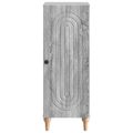 vidaXL Servírovacia skriňa Sivá sonoma 33 x 34,5 x 90 cm
