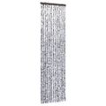 vidaXL Záves proti hmyzu, hnedý a béžový 56x185 cm, ženilka