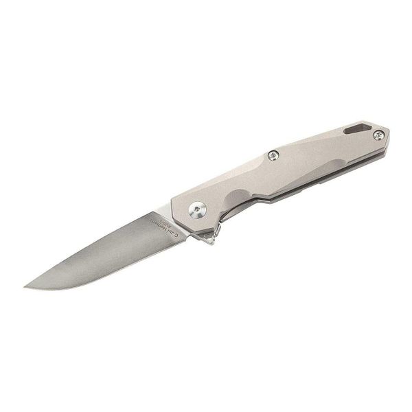 Herbertz 533110 jednoručný vreckový nôž 7,5cm, titán
