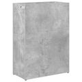 vidaXL Stojan na slnečník s úložiskom Betónová šedá 40 x 20 x 55,5 cm