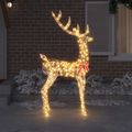 vidaXL 3D sob 250 LED Teplá biela 96 x 40 x 180 cm PET