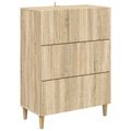 vidaXL Zásuvkový kabinet 66 x 34,5 x 90 cm Kompozitné drevo Dub sonoma