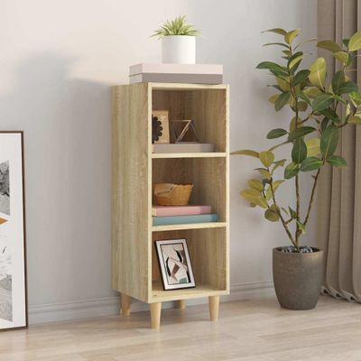 vidaXL Komoda dub sonoma 34,5x32,5x90 cm spracované drevo