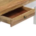 vidaXL Konferenčný stolík 110x50x40 cm masívne mangovníkové drevo