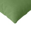 vidaXL Vankúše na pohovku 2 pcs Svetlo zelená 120 x 40 cm