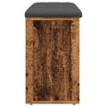 vidaXL Lavička na topánky Old Wood 102x32x50 cm Engineered Wood
