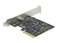 USB adaptér - PCIe 3.0 x4 nízky profil - USB 3.2 Gen 2x2 x 1