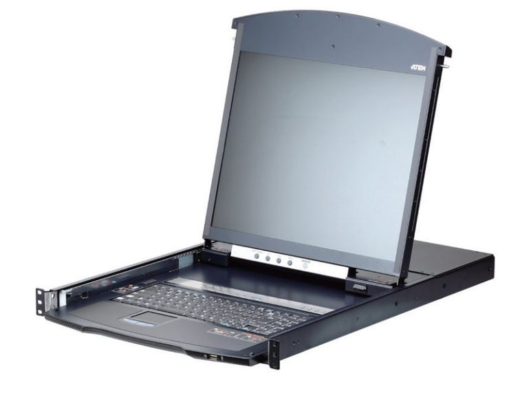 ATEN 16-port Cat.5 KVM PS/2+USB, OSD, 19'', 2 príst