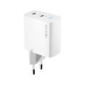 Forever TC-06-65CC GaN PD QC charger 2x USB-C 65W white