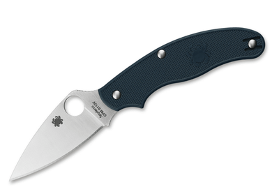 Spyderco C94PDBL UK Penknife Dark Blue vreckový nôž 7,5 cm, Satin, tmavomodrá, FRN