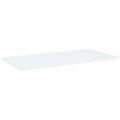 vidaXL Prídavné police 4 ks, biele 60x30x1,5 cm, drevotrieska