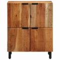 vidaXL Servírovacia skriňa Hnedá 60 x 33,5 x 75 cm Masívne mango drevo