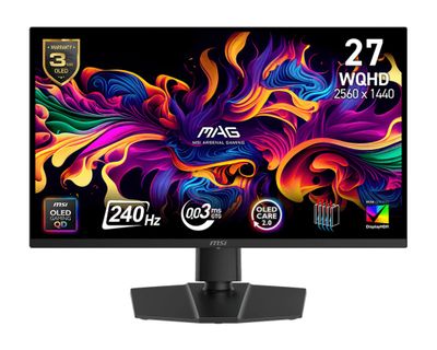 MSI MAG/273QP QD-OLED X24/26,5''/QD-OLED/QHD/240Hz/0,03ms/Čierna/3R