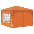 vidaXL Prístrešok na párty 290 x 290 x 245 cm Oranžová