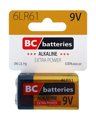 BC 6LR61 Extra Power Alkalická 9V/1ks