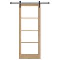 vidaXL Posuvné dvere ORKDAL Prírodná 83 x 211 cm