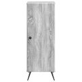 vidaXL Servírovacia skriňa Sivá sonoma 33 x 34,5 x 90 cm