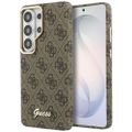 Guess case 4G Script MagSafe pre Samsung Galaxy S26 Ultra hnedá