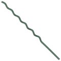 vidaXL Podpora rastlín 5 ks Zelená 150 x 0,6 x 0,6 cm Oceľ
