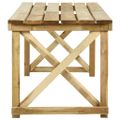 vidaXL Záhradný stôl 200x79x75 cm impregnovaná borovica