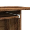 vidaXL počítačový stôl Old Wood 80x50x75 cm Engineered Wood