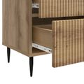 vidaXL Nočný stolík Dub artisan 62 x 34,5 x 47,5 cm Kompozitné drevo