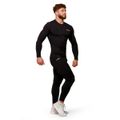 Kompresné legíny Mid Black - GymBeam, veľkosť L
