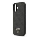 Puzdro Guess 4G Strap Triangle Logo MagSafe pre iPhone 17, čierna