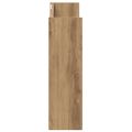 vidaXL Skriňa na topánky 2 ks 81 x 18 x 60 cm Kompozitné drevo