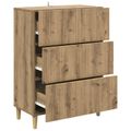 vidaXL Zásuvkový kabinet 66 x 34,5 x 90 cm Kompozitné drevo