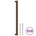 vidaXL Rukoväte na skrinku 10 ks bronzové 320 mm nehrdzavejúca oceľ