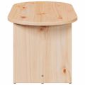 vidaXL Konferenčný stolík Prírodná 80 x 39,5 x 35 cm Borovicový masív