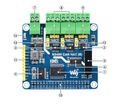 RASPBERRY Isolated RS485 CAN HAT (B) pre Raspberry