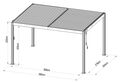 Bioklimatická pergola G21 Austin Premium 4x3 m, antracitová hliníková