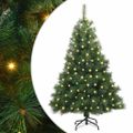 vidaXL Umelý vianočný stromček Zelená 150 cm PE a PVC
