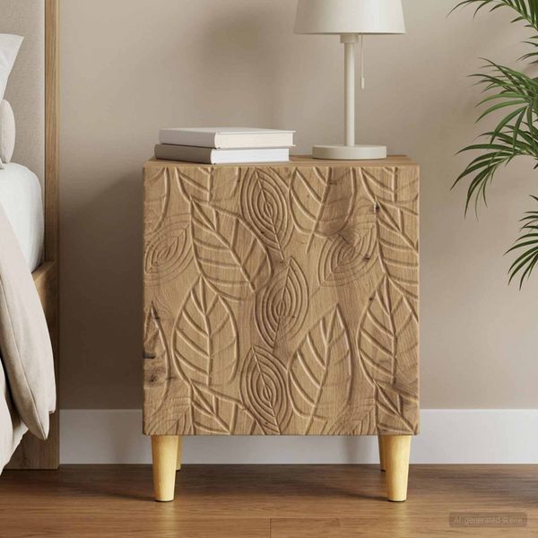 vidaXL Nočný stolík Dub artisan 43 x 34,5 x 50 cm Kompozitné drevo