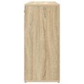 vidaXL Skriňa na topánky 77,5 x 30 x 67 cm Kompozitné drevo Dub sonoma